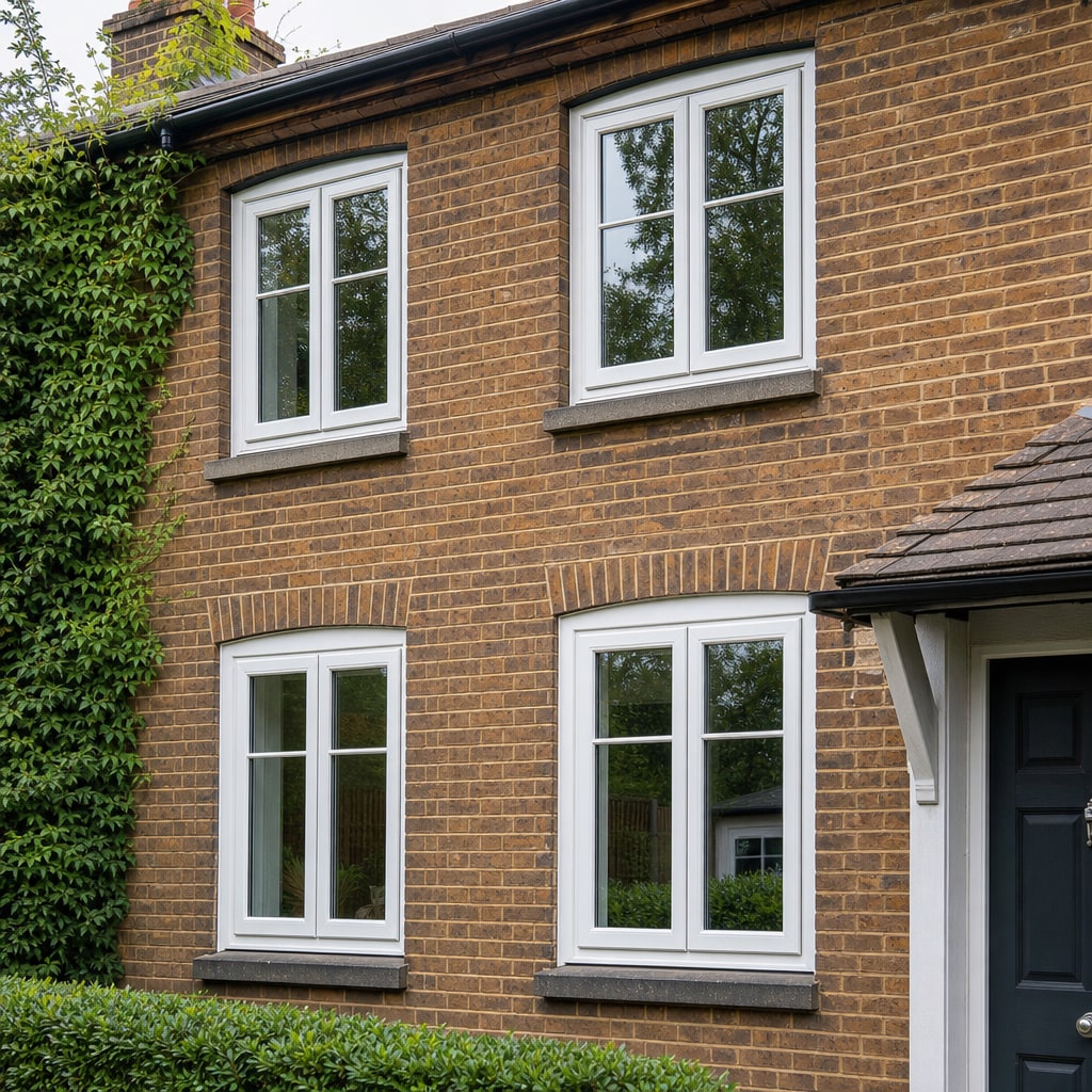 Replacement windows in a Hertfordshire home